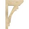 Ekena Millwork Merced Slat Rough Sawn Outlooker, Douglas Fir, 6"W x 14"D x 22"H OUT06X14X22MRC06RDF - alternate 2